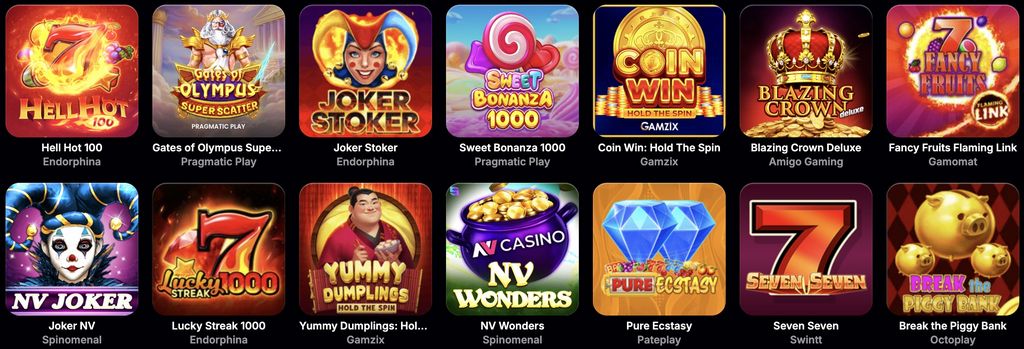 NV.Casino kihlveokontori uuendused - boonuspakkumised ja kampaaniad